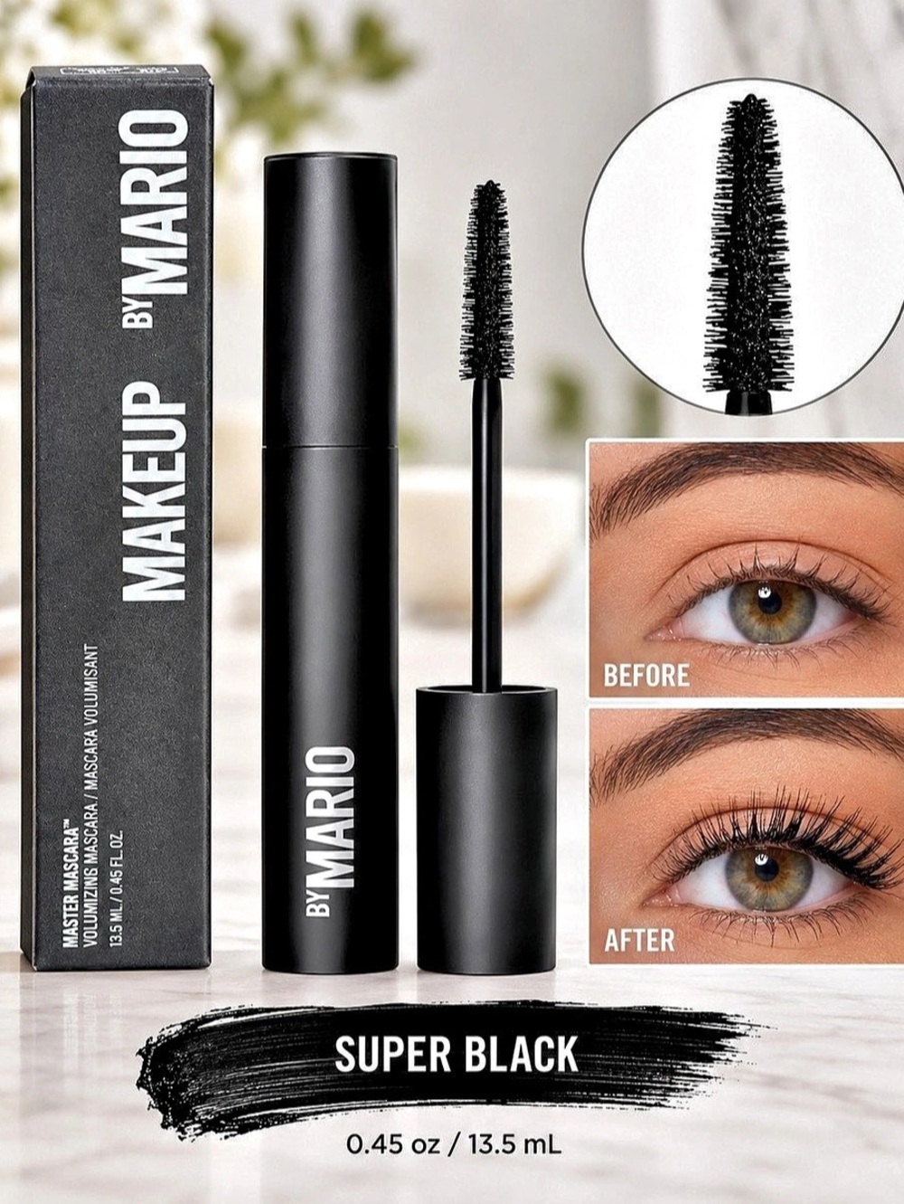 By Mario Super Black Mascara NWT